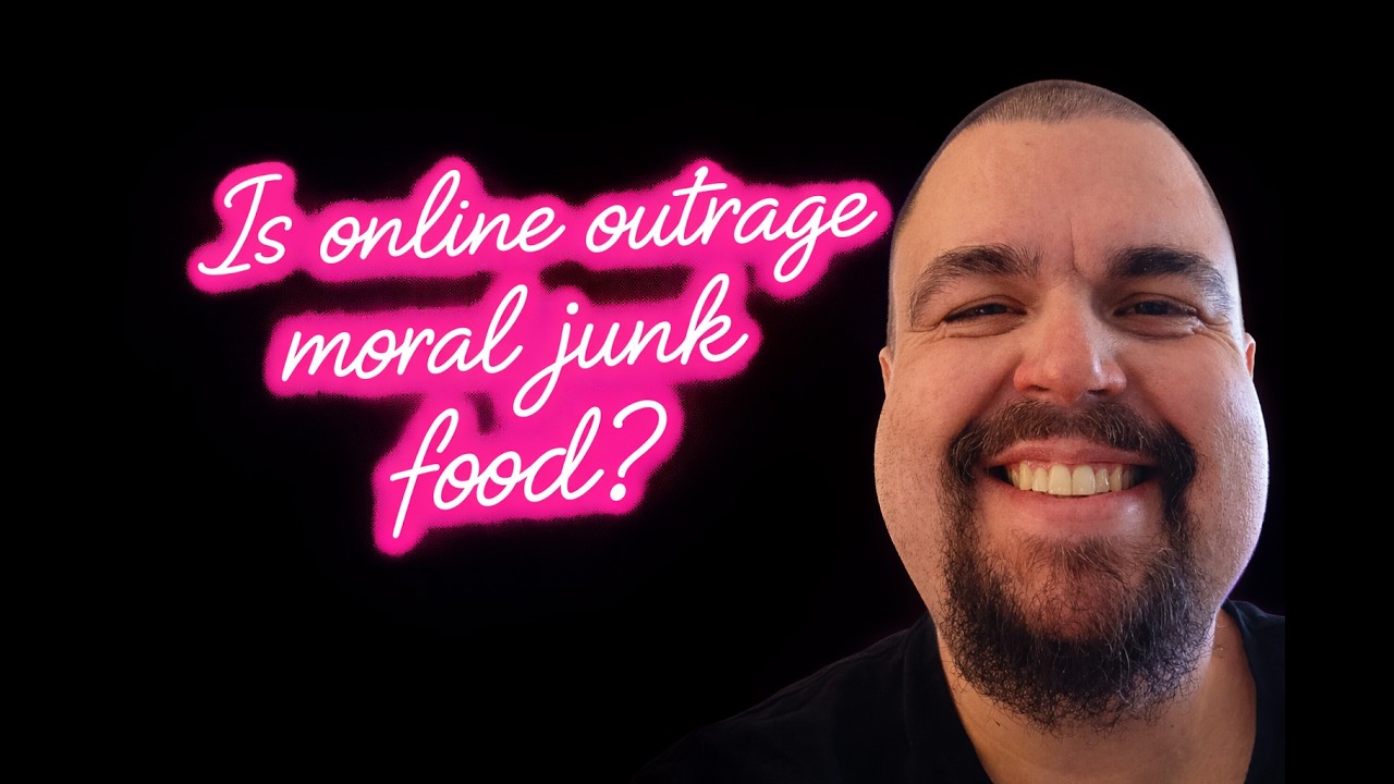 Is online outrage moral junk food?