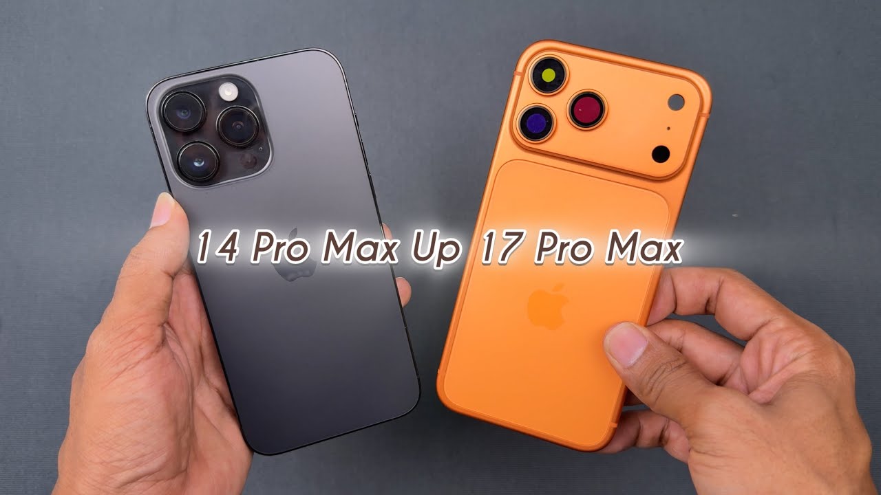 iPhone 14 Pro Max Up iPhone 17 Pro Max