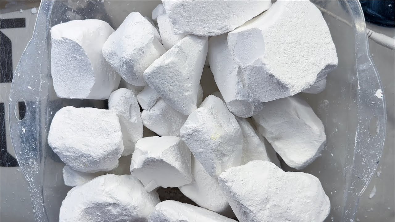 Jumbo Chalk - Plain White Chalk ASMR