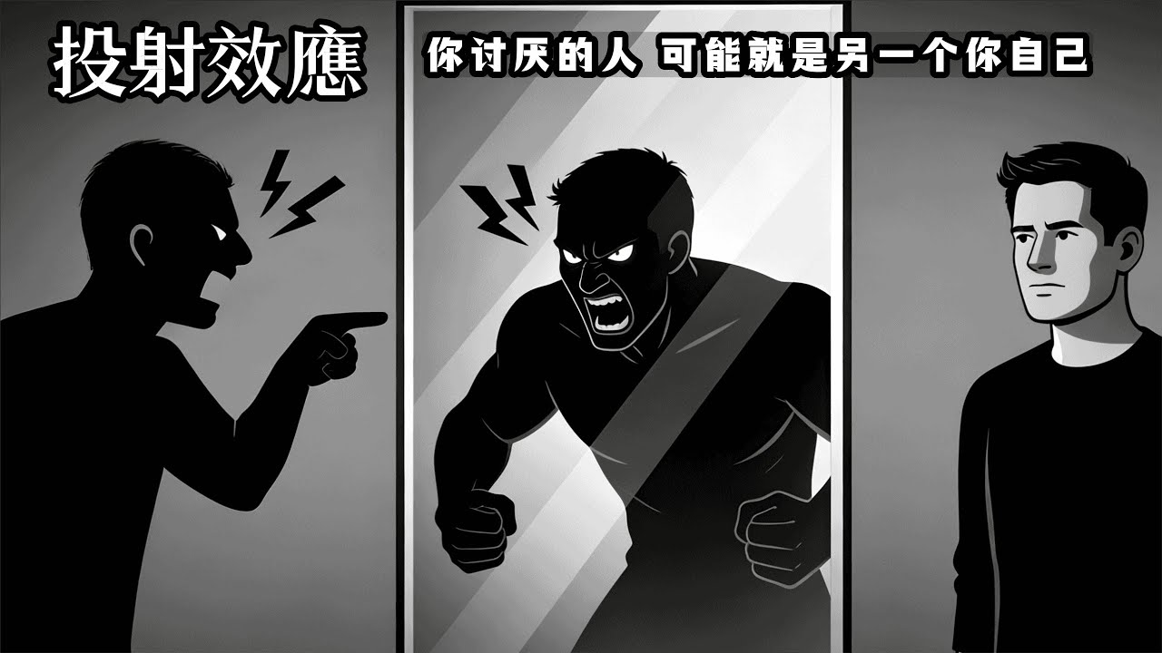 【心理上有个词叫】投射效應 l 你总觉得为什么别人针对你？ 撕裂关系背后的介入操纵者 真相很扎心：你看到的别人，可能只是你的内心