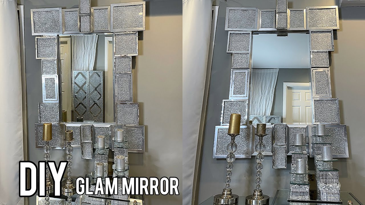 DIY Z GALLERIE INSPIRED MIRROR| DOLLAR TREE DIY