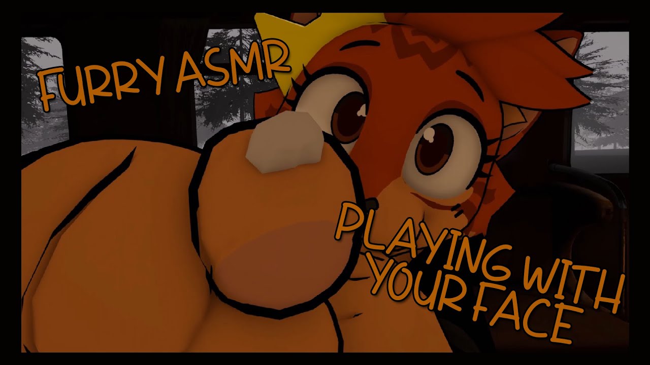 Orange Cat Draws And Plays With Your Face || VR FURRY ASMR 🧡🐱