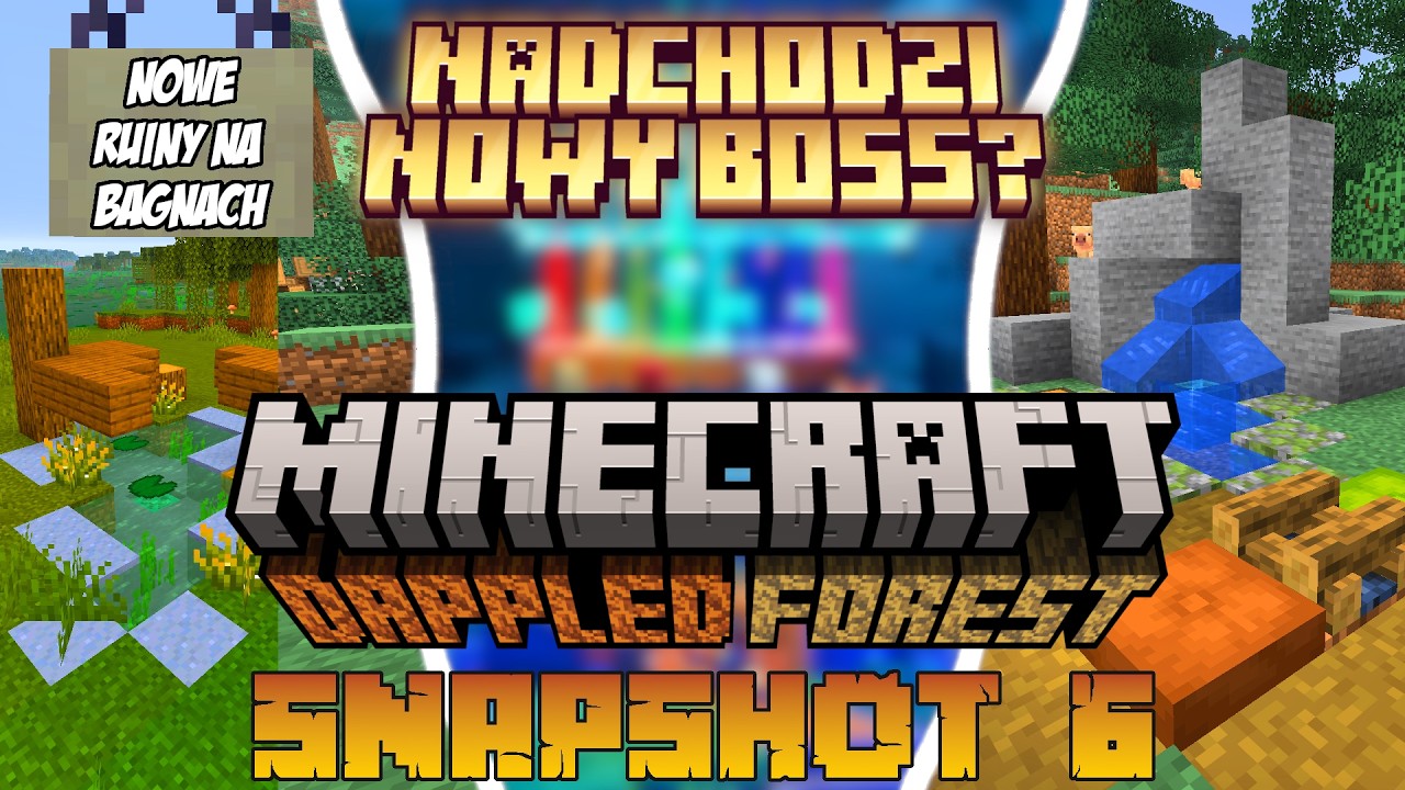 Minecraft: CO NOWEGO? Ruiny Na BAGNACH! NADCHODZI Nowy BOSS?  [26.3: Snapshot 6]
