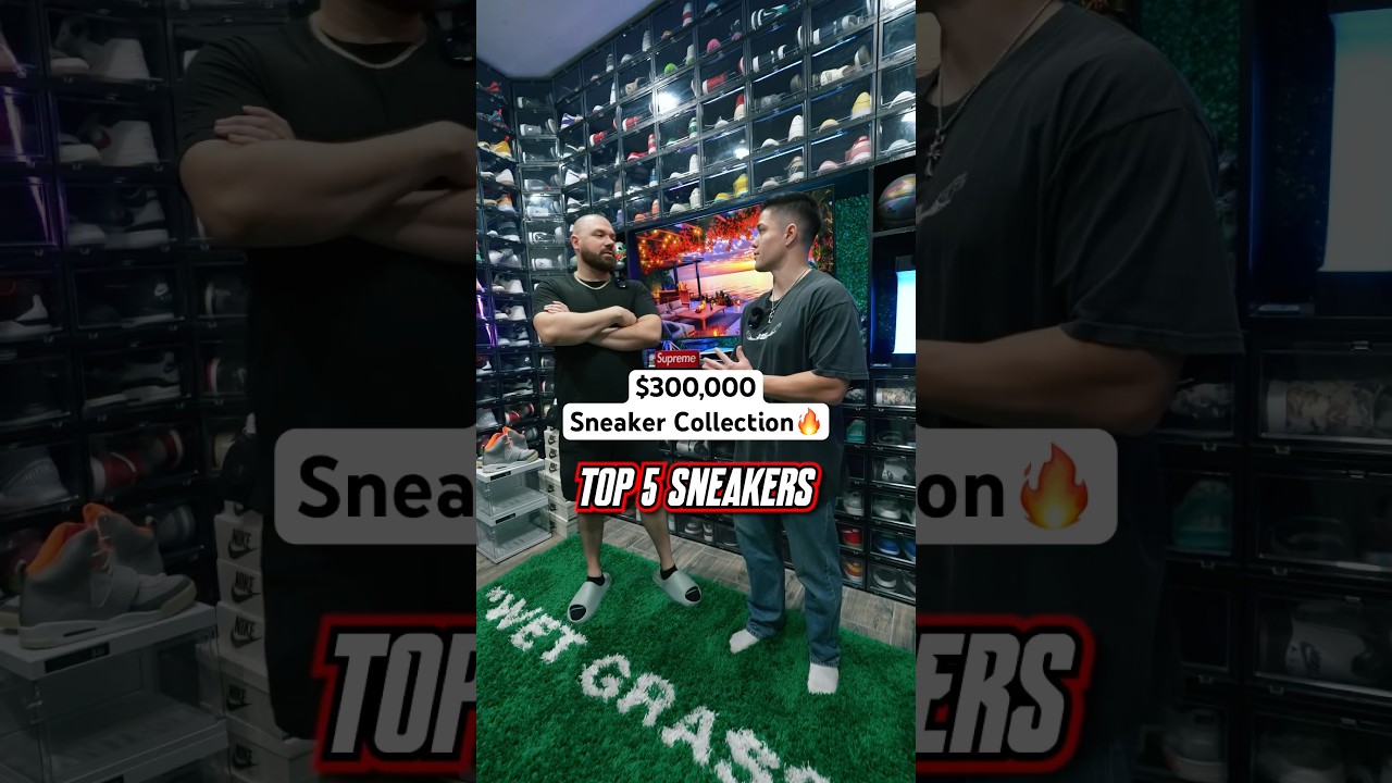 Insane $300,000 Sneaker Collection! 🔥 #sneakers #sneakerhead #shoes