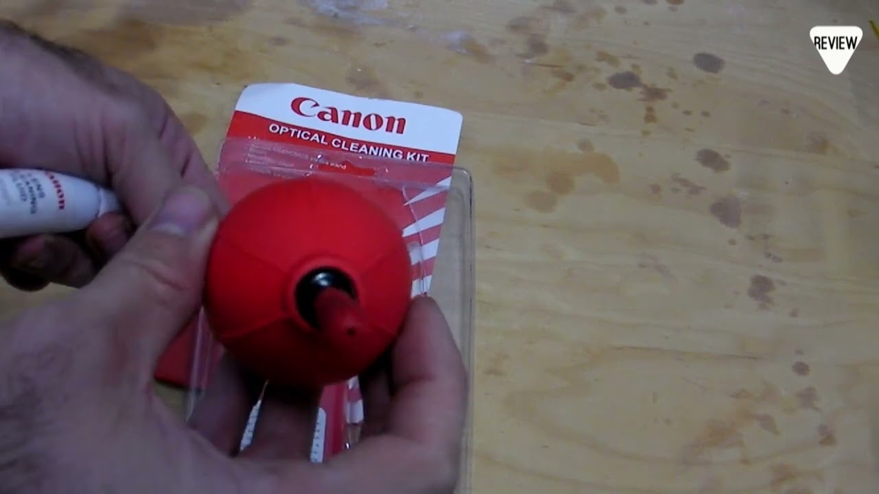 Review / Unboxing del Kit Limpieza de lentes  Canon