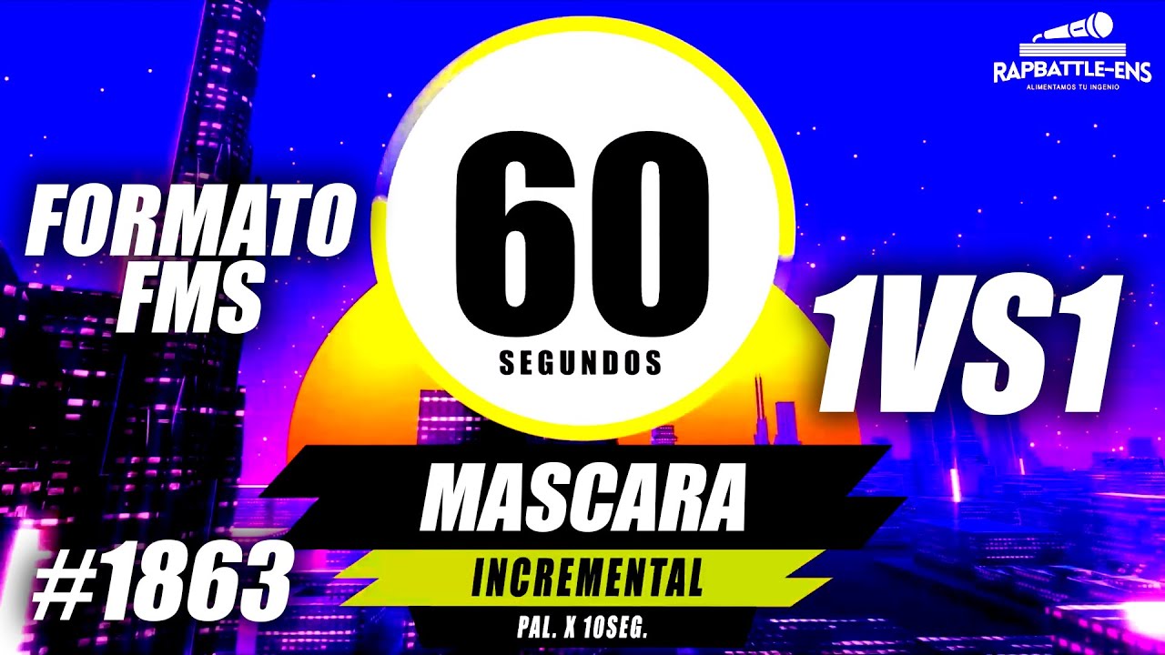 🎤 Formato FMS 1VS1 🔥 Base de Rap Para Improvisar Con Palabras | ENTRENAMIENTO FMS #1863