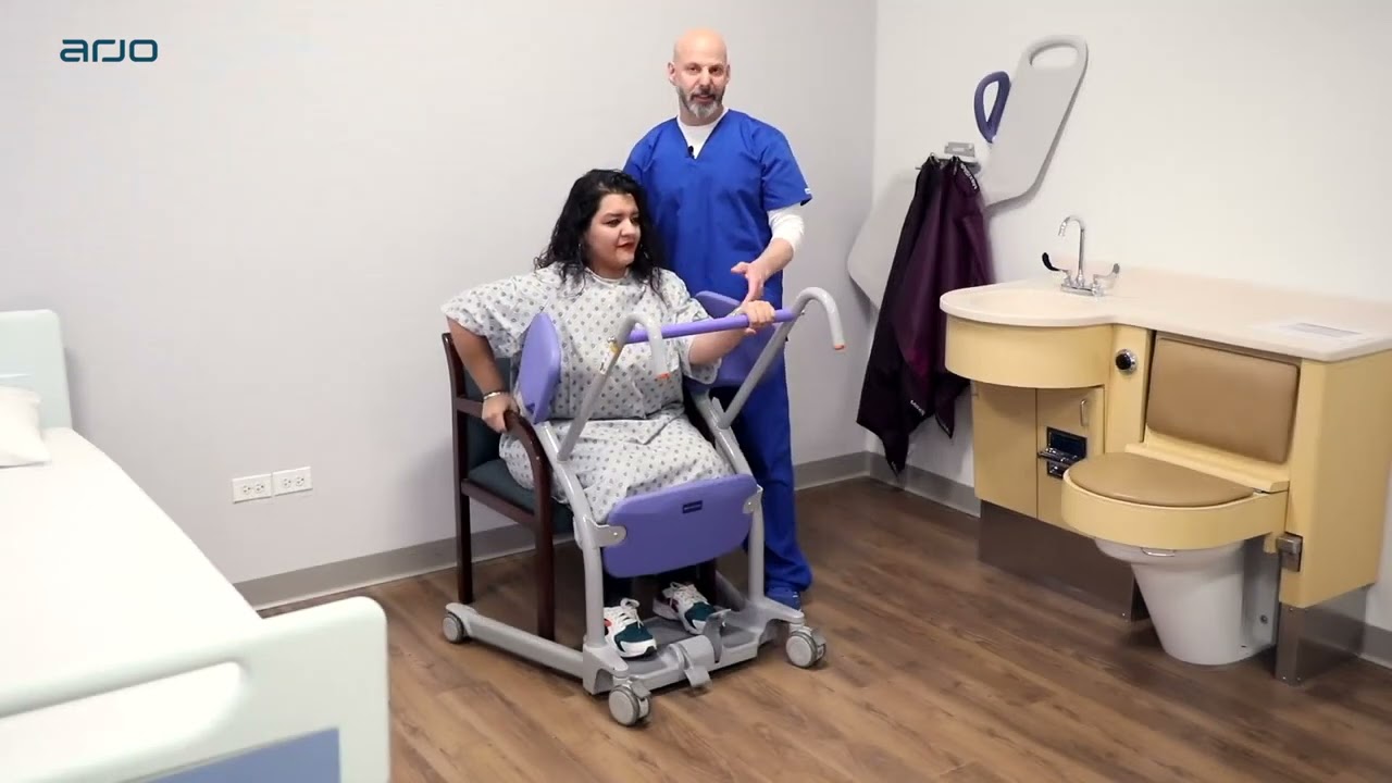 Arjo Sara Stedy Clinical In Service Video 01 1 US EN