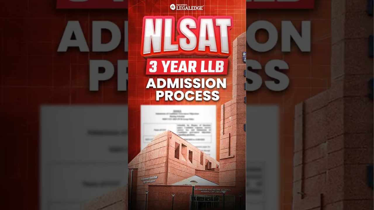 NLSAT 3-Year LLB Admission 2025: Your Complete Guide! 🎓 #NLSAT