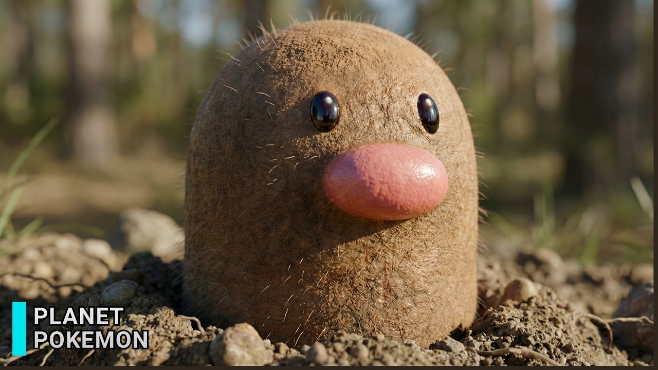 Real Life Pok&eacute;mon - NatGeo: Diglett & Dugtrio | The Underground Mystery