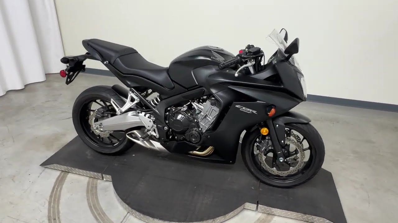Used 2016 Honda CBR650F Motorcycle for sale near Akron, OH.