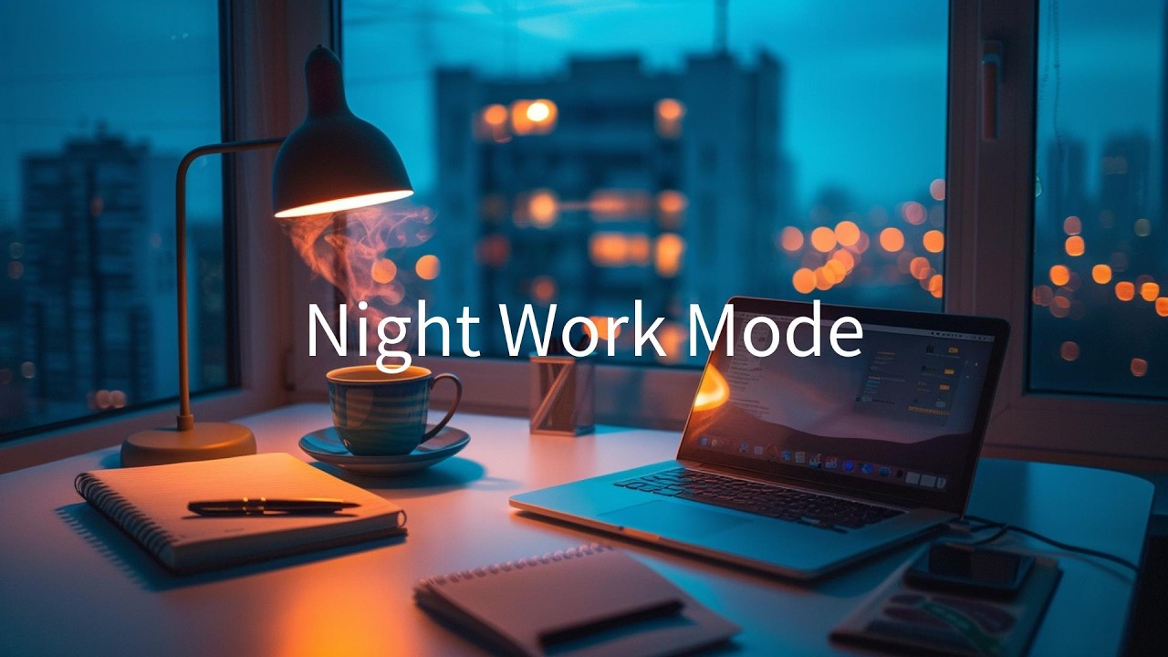 Night Work Mode | Deep Focus Lo-Fi for Late Night Productivity