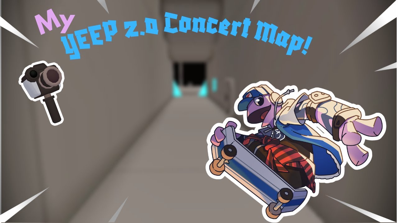 MY NEW YEEPS 2.0 CONCERT MAP!