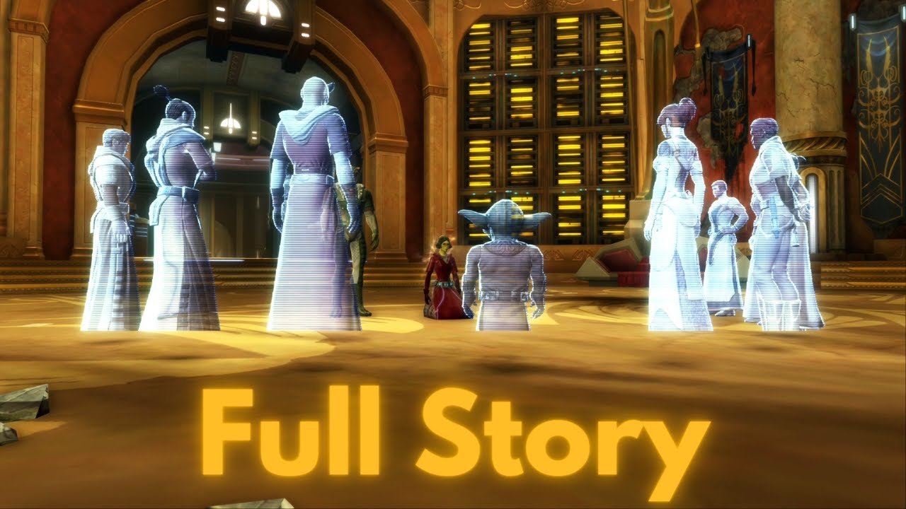 Star Wars: The Old Republic(Jedi Consular class story) | Full Story Game Movie | [1440p]