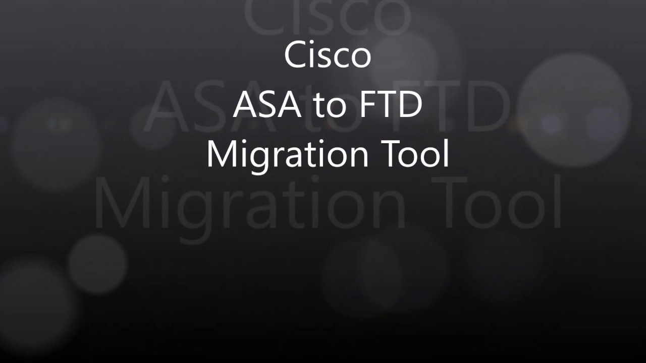 Миграция Cisco ASA на FTD