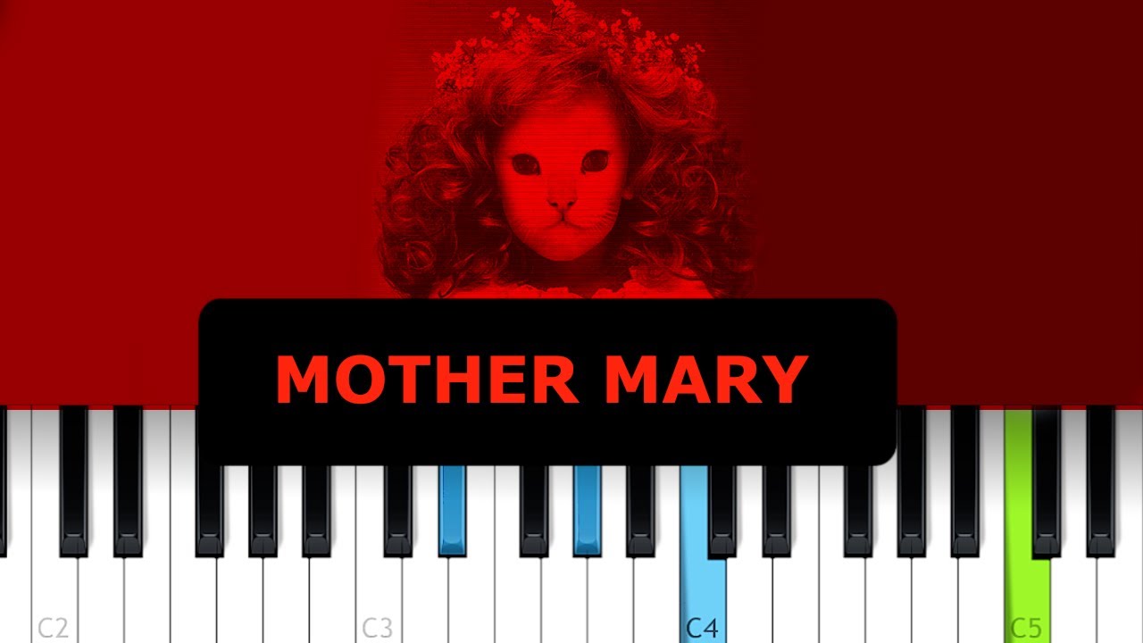 Mr Kitty - Mother Mary (Piano Tutorial)