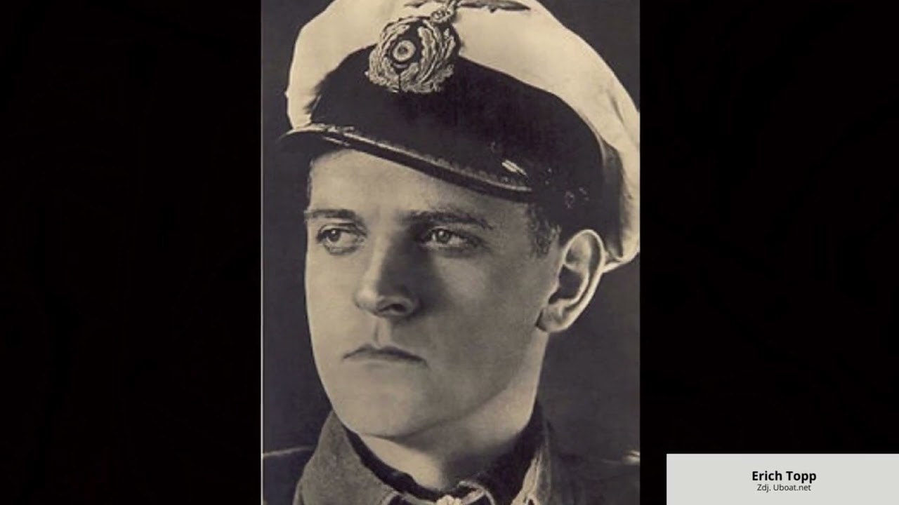 II wojna światowa. U-552 i Erich Topp. Wojenna historia asa u-bootwaffe.