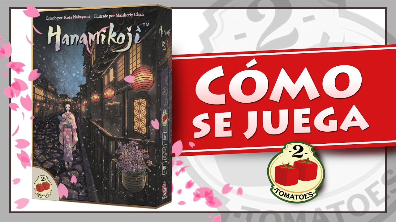Cómo se juega - Hanamikoji