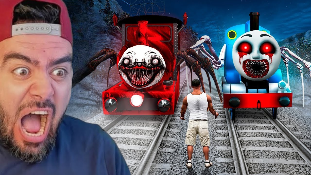FRANKLIN CHOO CHOO CHARLES VE THOMAS.EXE YAKALADI - GTA 5 MODS
