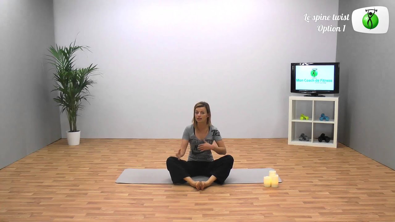Pilates - Le spine twist - Option