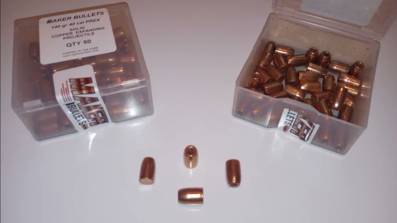 Smith & Wesson M&P 2.0 - 10mm - 4" - Handloads testing / Maker PREX 140 gr: POI/Vel/Group: 6/16/25
