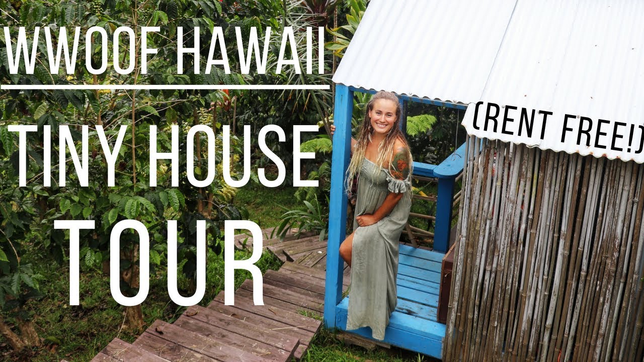 Rent Free in Hawaii Tiny House Tour!