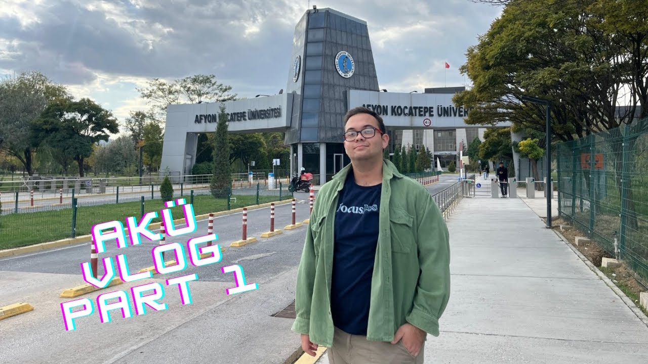 AKÜ (Afyon Kocatepe Üniversitesi ) kampüs gezisi/ vlogu  part 1