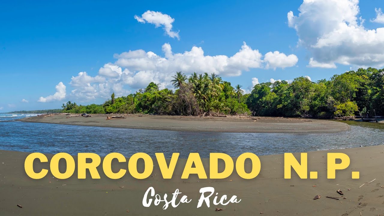 ONE OF THE MOST EXOTIC PLACES, Corcovado N.P., Sirena station , Drake Bay, 4K Costa Rica travel