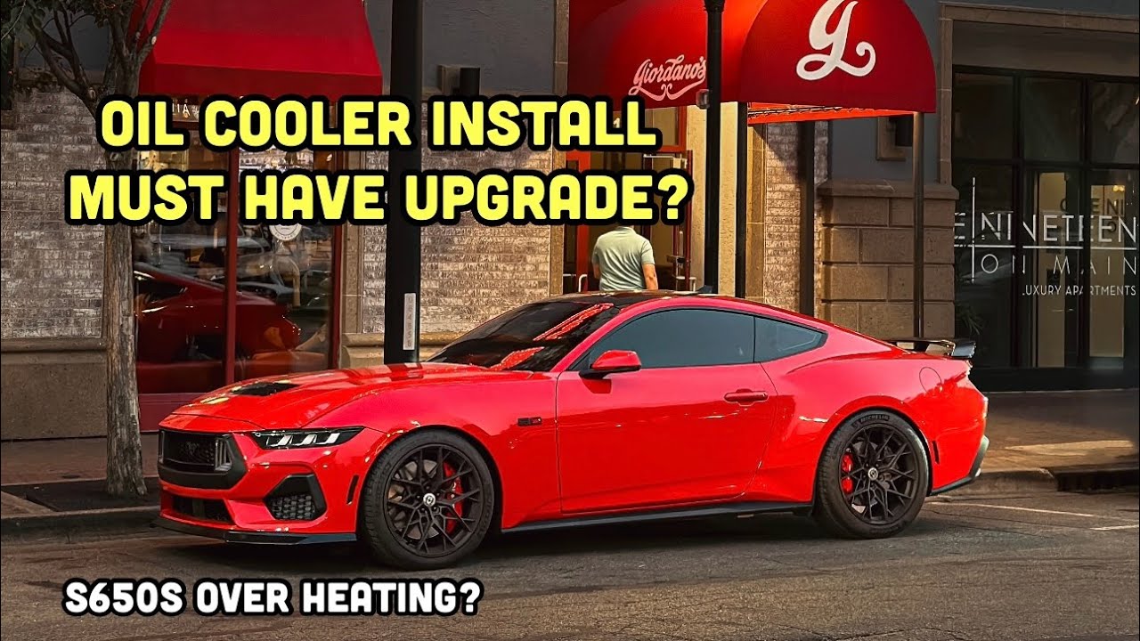 2024 MUSTANG MAJOR ISSUE FIXED (OIL COOLER INSTALL)