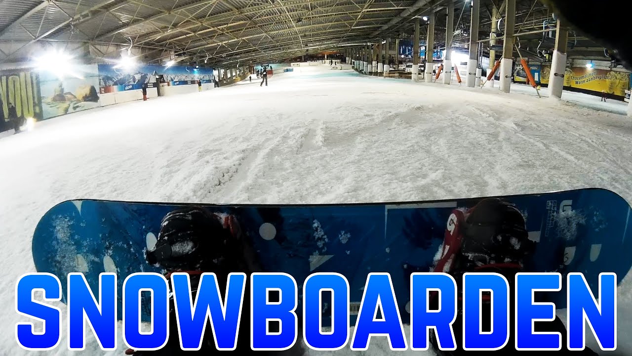 SNOWBOARDEN IN LANDGRAAF - GLOWMOVIES