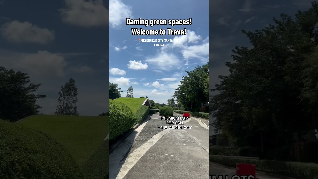 Trava Greenfield City #gorealtyph #realestate #greenfieldcity #santarosalaguna #luxury #lotforsale