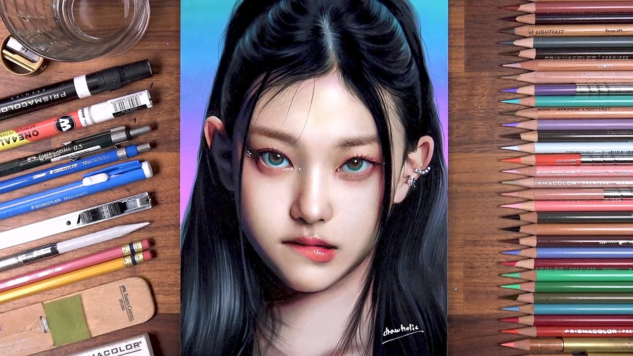 Drawing NewJeans: Haerin | drawholic
