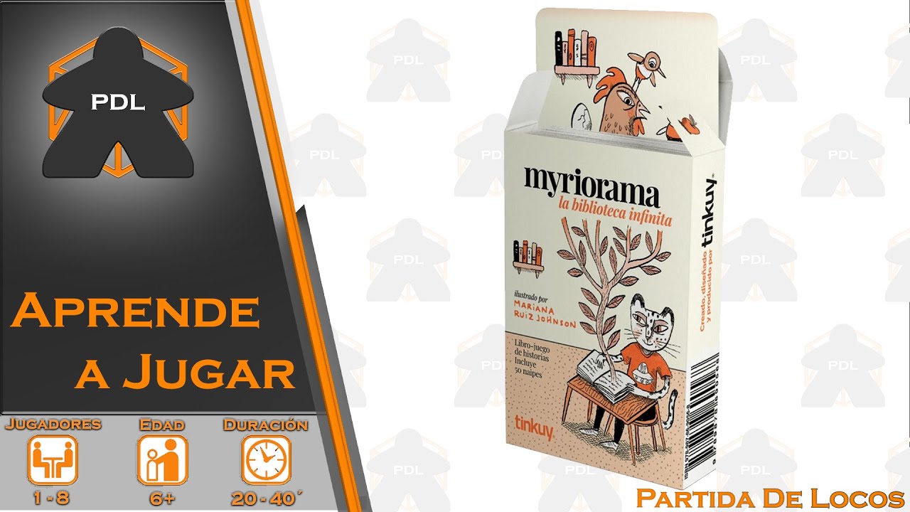 Myriorama La Biblioteca Infinita | Tinkuy | Aprende a Jugar | Tutorial | Partida de Locos