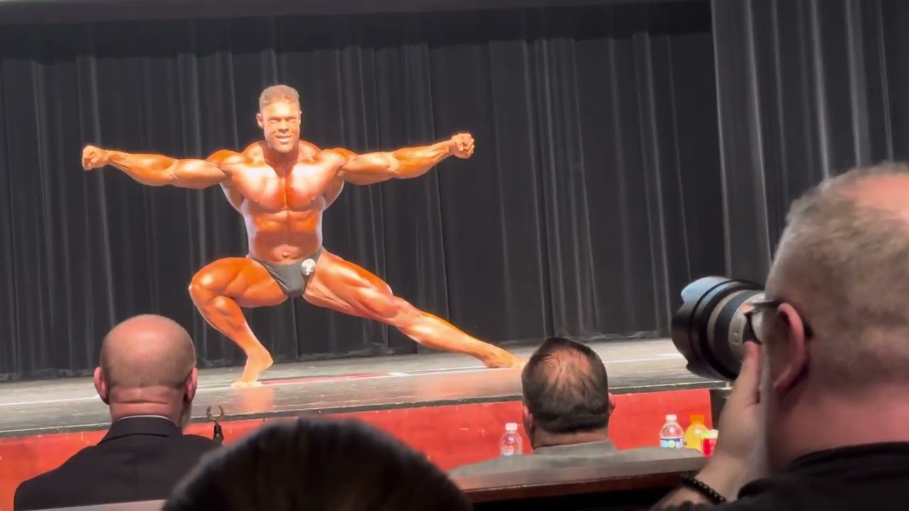Wesley Vissers Posing routine Detroit Pro 2025 (Slipknot!)