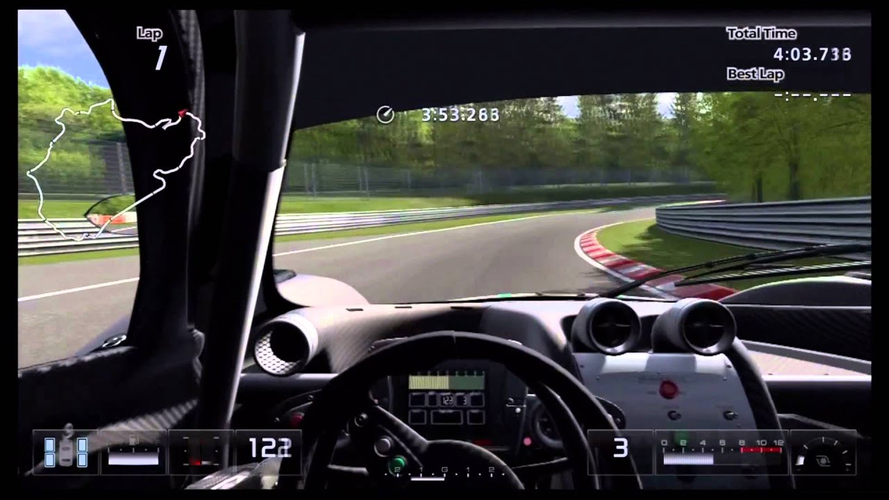 Gran Turismo 5 Nürburgring Pagani Zonda R