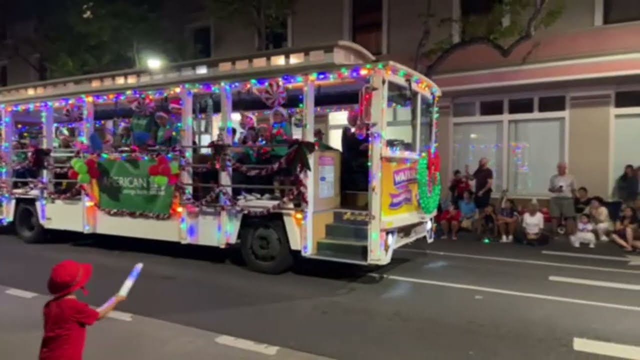 LIVE 2025 Honolulu City Lights Parade