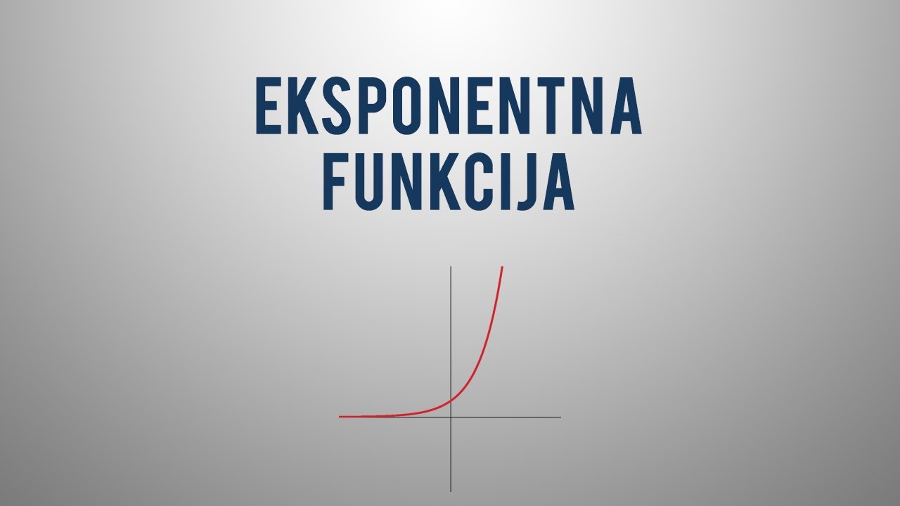 Eksponentna funkcija