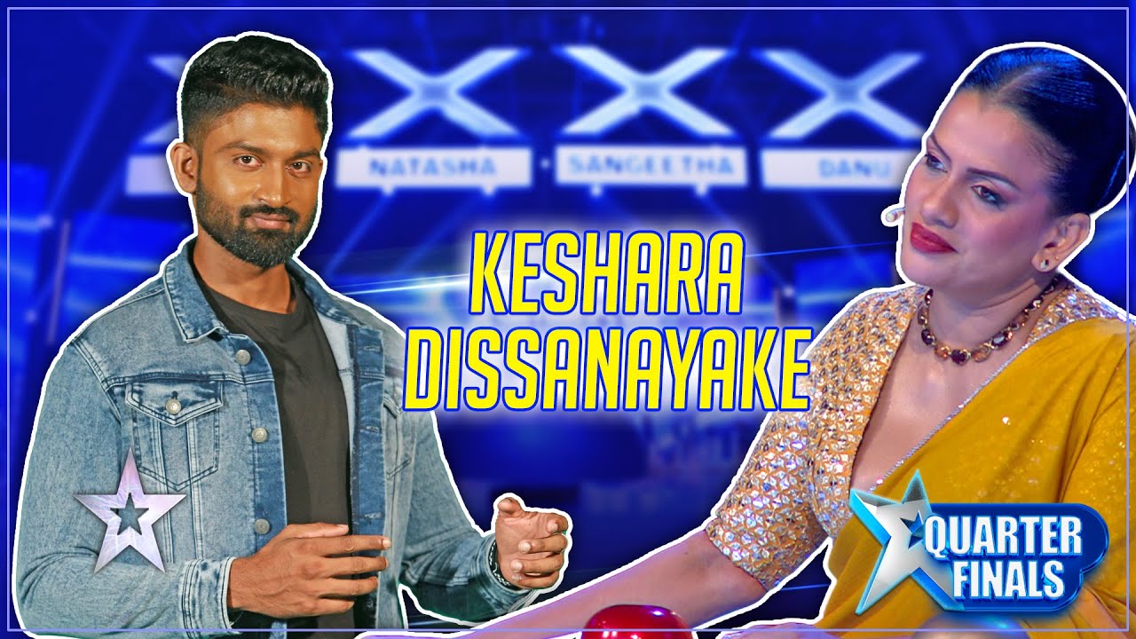 ජීවිතේ කරන භයානකම වැඩක් 😬 | Keshara Dissanayake | Sri Lanka's Got Talent | Sirasa TV