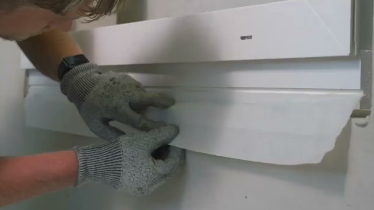 COMPACFOAM - Ablakpárkány fogadó és aláépítő profil