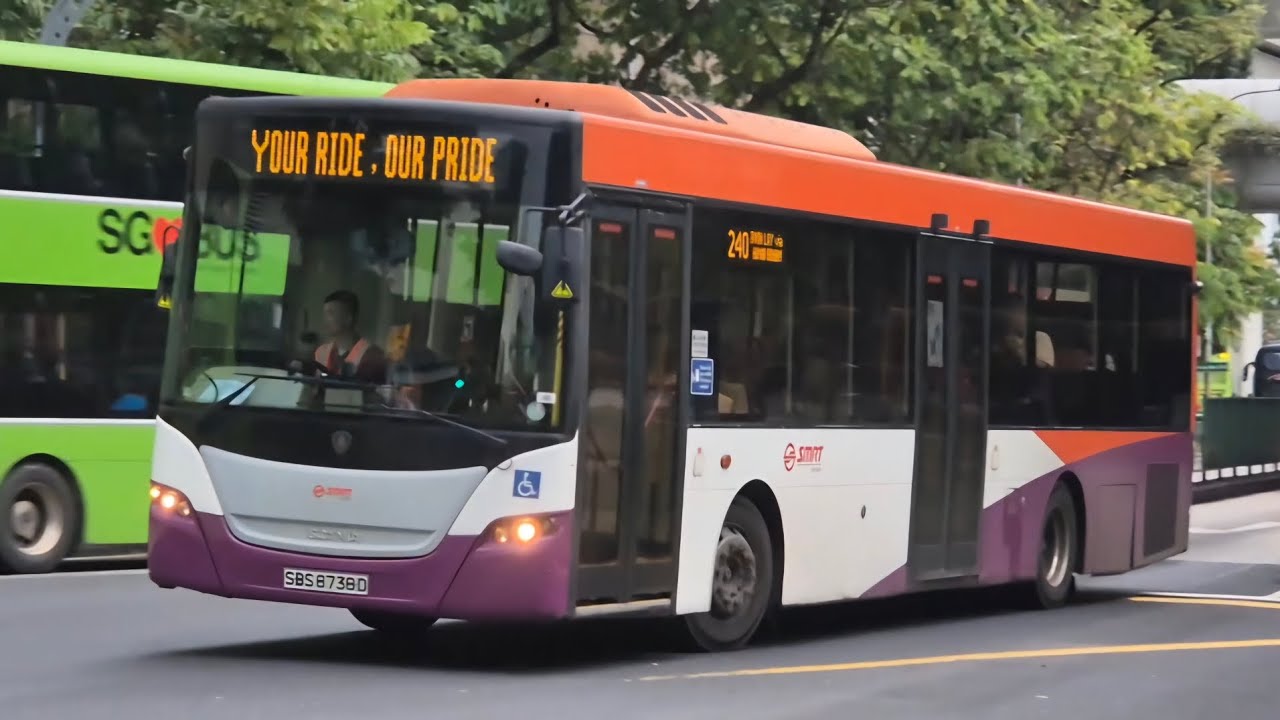 SMRT Buses Scania K230UBs 🇸🇬