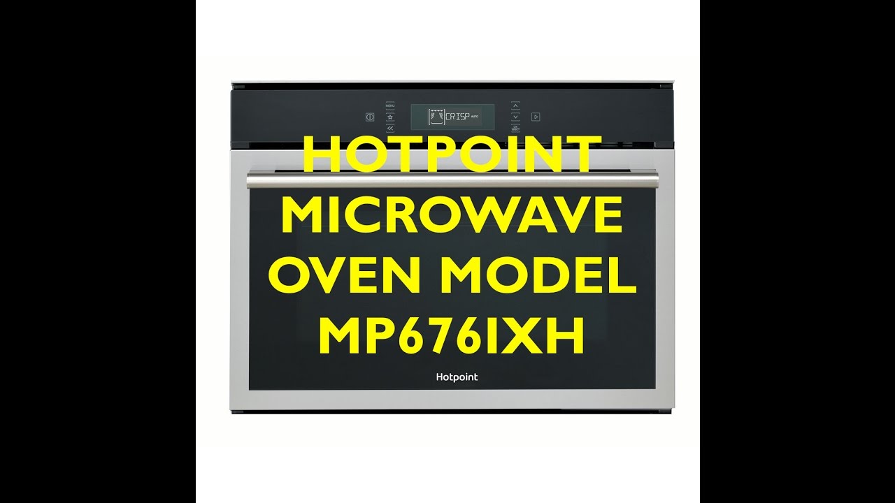 Hotpoint Built in Microwave Oven Model MP676IXH
