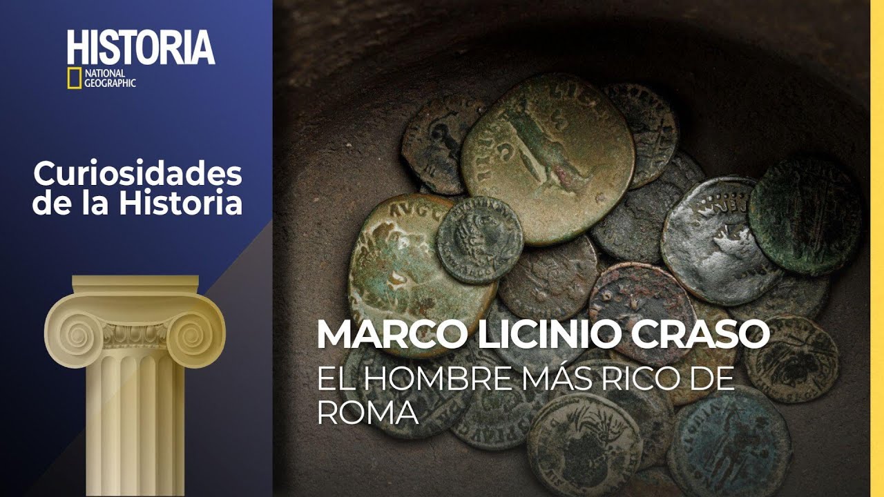 #Podcast Curiosidades de la Historia | Marco Licinio Craso. El hombre más rico de Roma