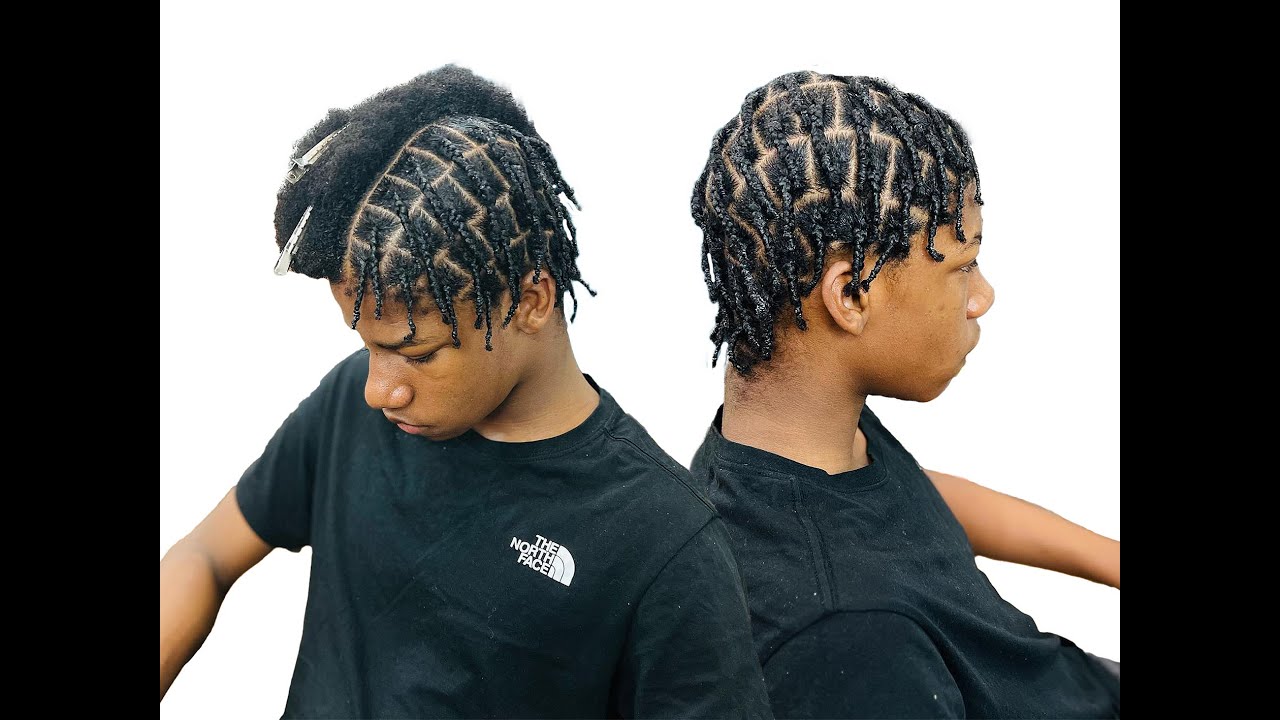 How To Box Braids On Short Natural Hair | My Grip Game