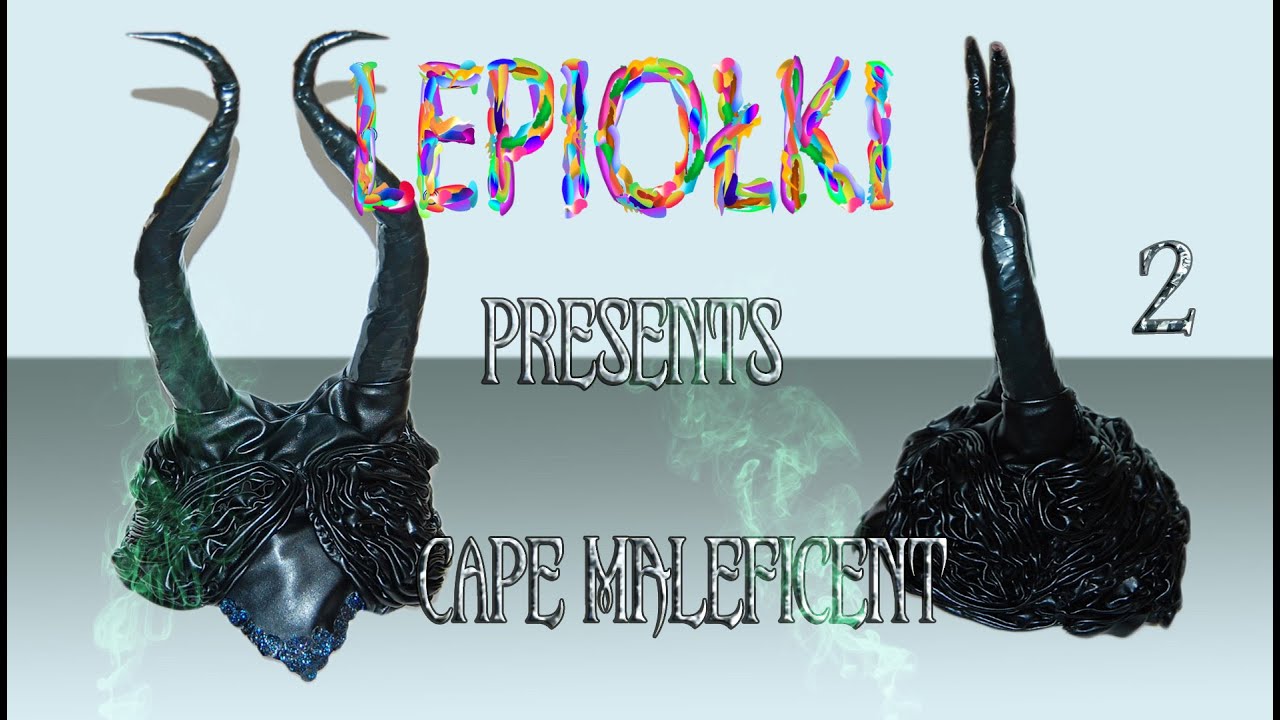 Lepiołki: Rogi Maleficent part 2 ( ROGI DIABOLINA) TUTORIAL CUPE Maleficent