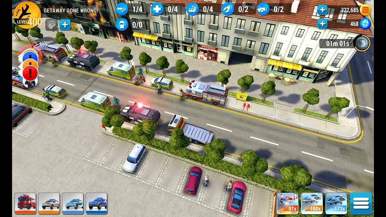 Emergency HQ, Hero Level 163, Getaway gone wrong