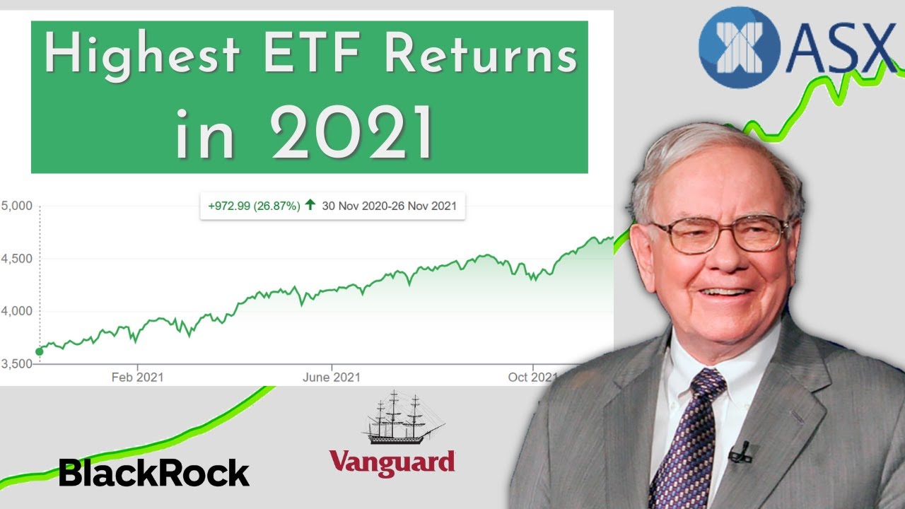 4 Best Performing ETFs in 2021 | ASX Index Funds