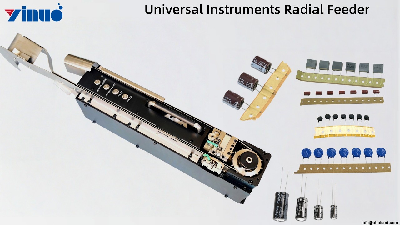 Radial feeder Universal Instruments Yamaha Panasonic JUKI Fuji insertion machine.SMT production line