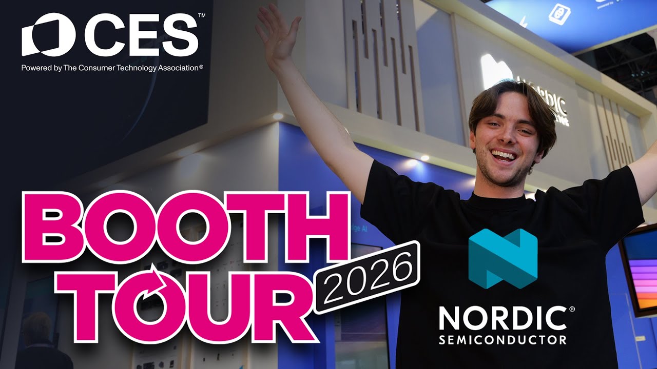 nRF54 против nRF52, Wi-Fi аудио, отслеживание активов | Nordic на CES 2026