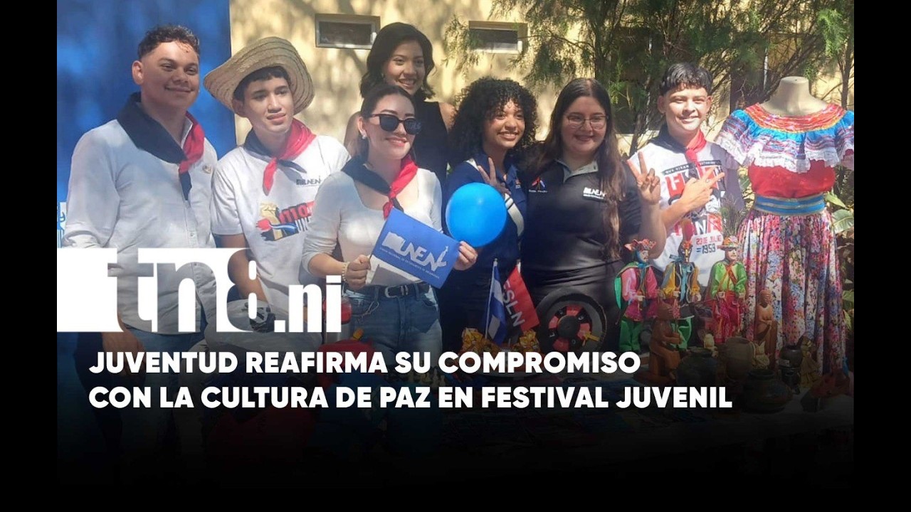 Juventud protagoniza festival de bienvenida enfocado en la cultura de paz