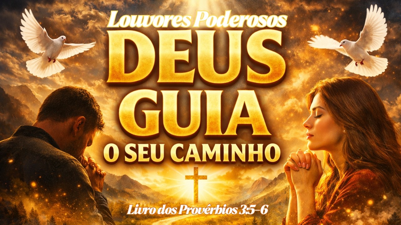 Confie em Deus Hoje e Sempre | Louvor e Adoração Poderosa 🙏 | Provérbios 3:5-6