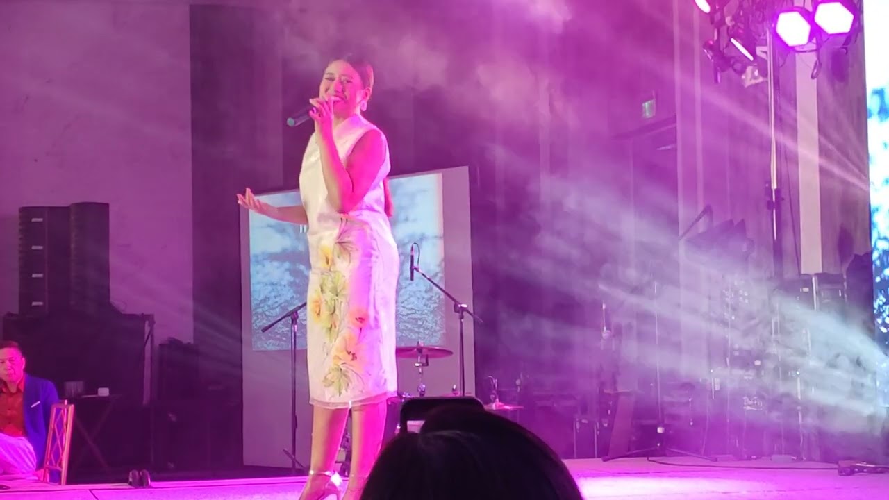 Morissette Amon at CBN ASIA THANKSGIVING NIGHT AT SUMMIT GALLERIA
